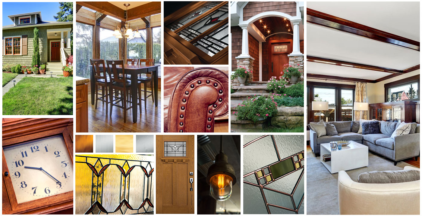 Craftsman Style Mood Board from Inspired by Glass in St. Louis, Missouri
