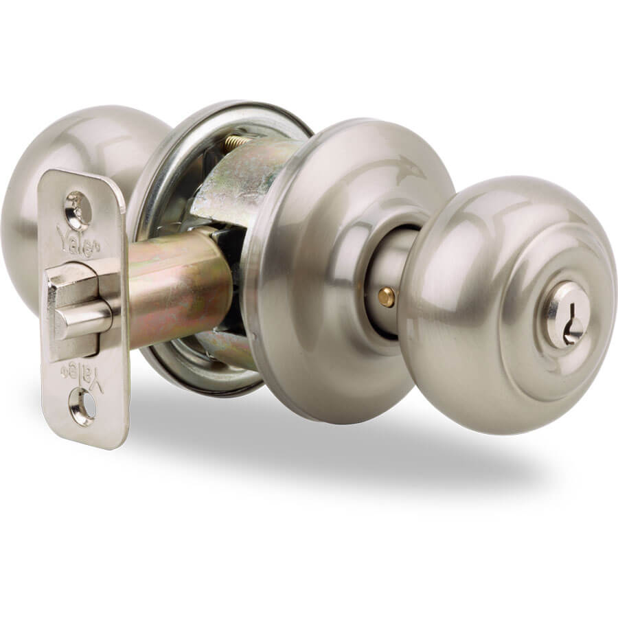 Yale Door Lock Knobs from Inspired by Glass